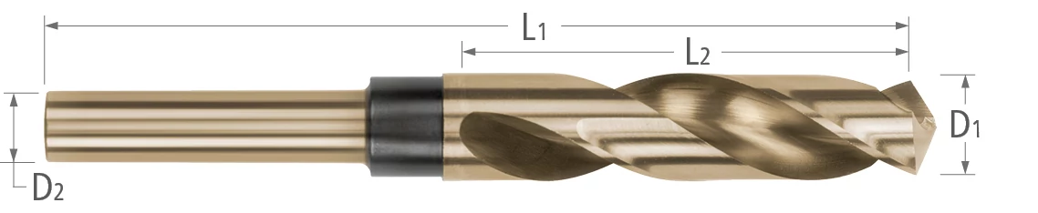 Drills-Cobalt-Silver & Deming-135° Split Point