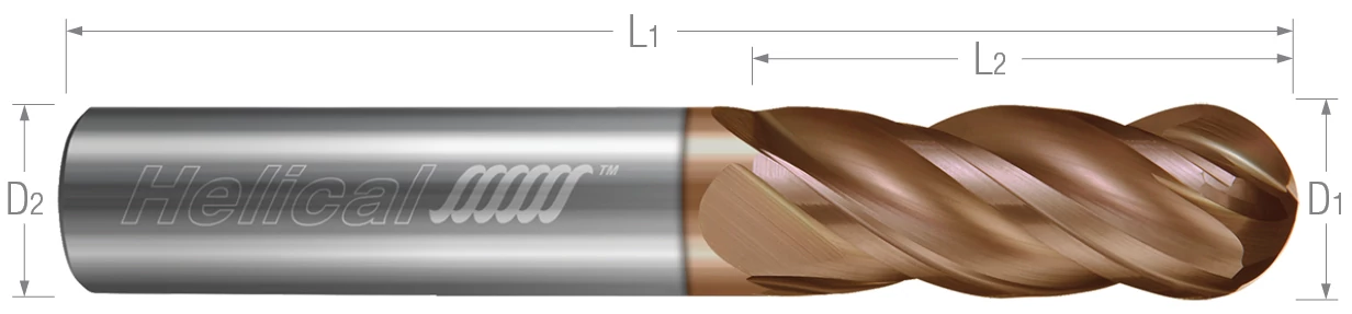 4 Flute-Ball-Variable Pitch (Tplus)