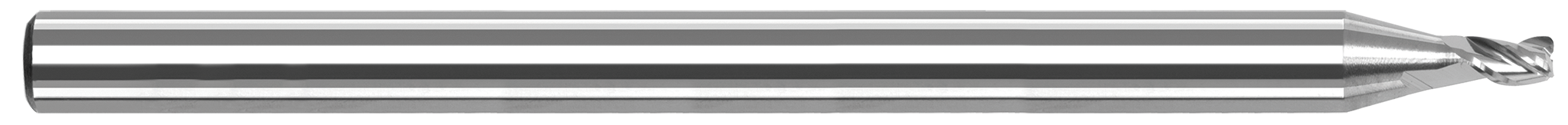 0.3230" Cutter DIA x 0.0930" (3/32) Radius x 0.3800" Length of Cut Carbide O-Ring Slotting End Mill, 3 Flutes